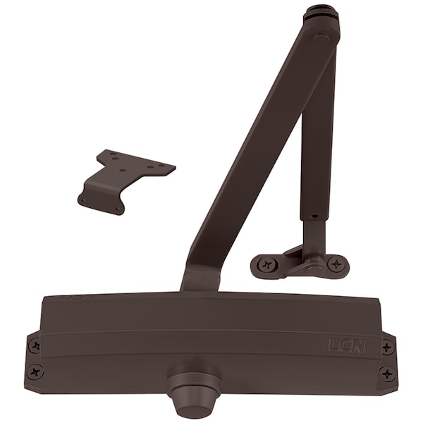 Manual, Hydraulic, 1250 Series Surface Mounted Closers, Surface Mounted Closer, Dark Bronze